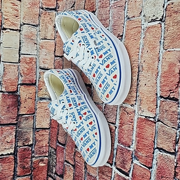 VANS LOWTOP SHOES, WOMEN'S SIZE 6.5 GUC - Picture 5 of 11